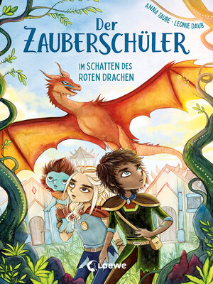 cover image of Der Zauberschüler (Band 3)--Im Schatten des roten Drachen